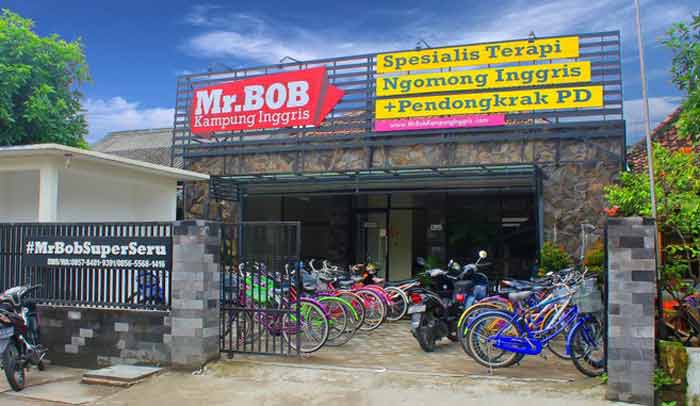 1. Kursus Bahasa Inggris Mr. BOB Kampung Inggris