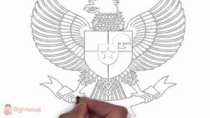 Gambar Mewarnai Garuda Pancasila