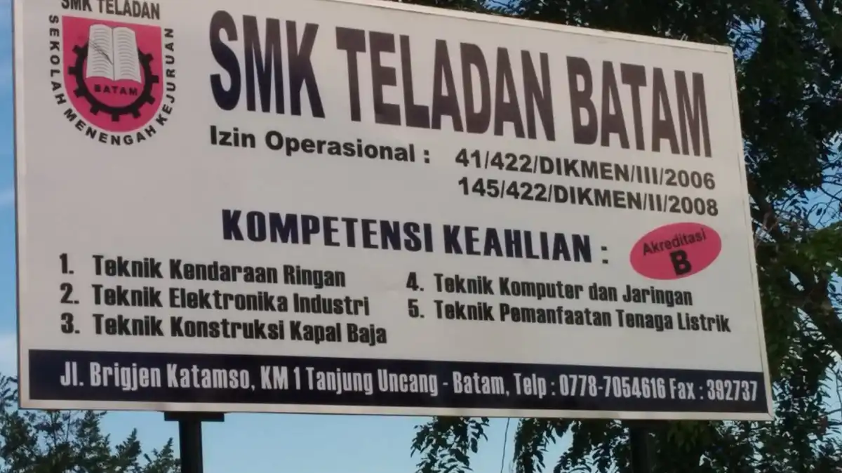 Profil SMK Teladan Batam